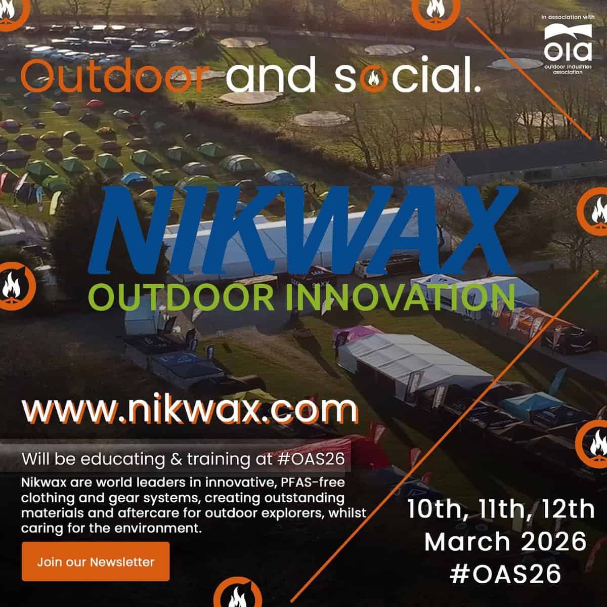 @nikwax are training and educating at
@OAS26 make sure you book your place as retail staff @trekittmountainsports @goretexbrand @blacks_online @getabearhug @jurassicoutdoor @absolutesnow @cotswoldoutdoor @upandrunninguk @berghausofficial @buyadventuregear @theoutdoordepot @nevisport @theepicentre.stores @ellisbrigham @cribgochoutdoor @gooutdoors @outsiders.store @proadventurewales @wildbounds @woodland_ways_bushcraft @milletsonline @ultralightoutdoorgear @decathlonuk @valleyandpeakuk @tallington_lakes @oiauk