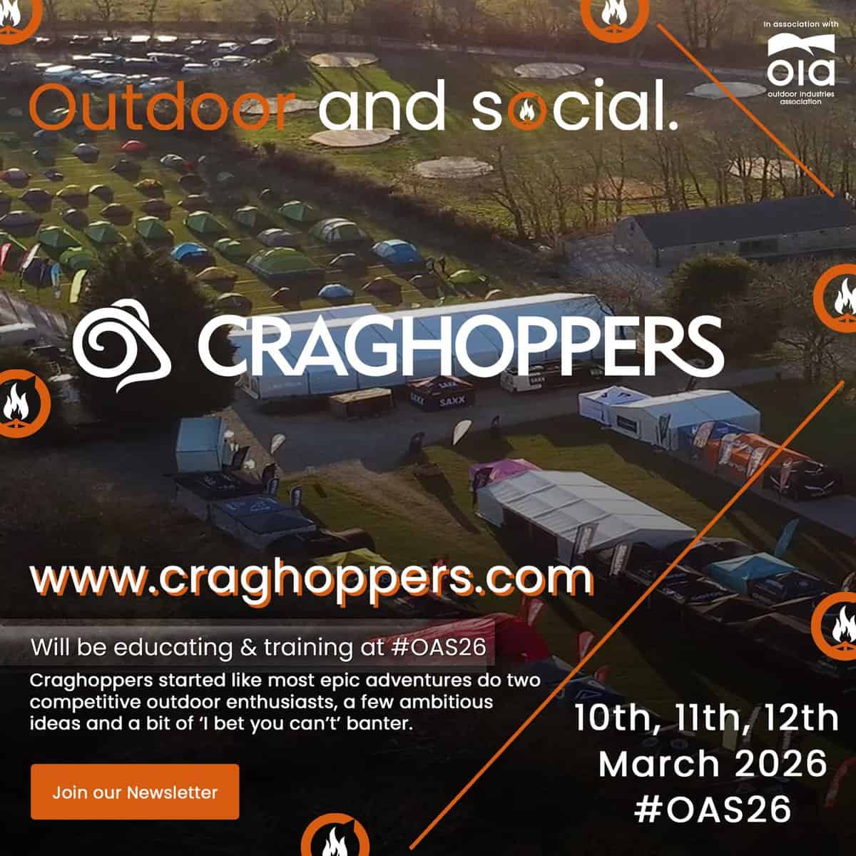 @craghoppers are training and educating at
@OAS26 make sure you book your place as retail staff @trekittmountainsports @nikwax @artilect.performance@goretexbrand @blacks_online @nevisport @getabearhug @jurassicoutdoor @absolutesnow @cotswoldoutdoor @upandrunninguk @berghausofficial @buyadventuregear @theoutdoordepot @nevisport @theepicentre.stores @ellisbrigham @cribgochoutdoor @gooutdoors @outsiders.store @proadventurewales @wildbounds @woodland_ways_bushcraft @milletsonline @ultralightoutdoorgear @decathlonuk @valleyandpeakuk @tallington_lakes @oiauk