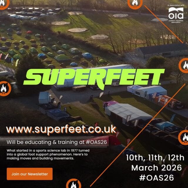 @superfeeteu are training and educating at @OAS26 make sure you book your place as retail staff @trekittmountainsports @nikwax @petzl_official @artilect.performance @goretexbrand @blacks_online @rab.equipment @nevisport @craghoppers @getabearhug @jurassicoutdoor @absolutesnow @cotswoldoutdoor @upandrunninguk @berghausofficial @buyadventuregear @theoutdoordepot @nevisport @theepicentre.stores @ellisbrigham @cribgochoutdoor @gooutdoors @outsiders.store @proadventurewales @wildbounds @woodland_ways_bushcraft @milletsonline @ultralightoutdoorgear @decathlonuk @valleyandpeakuk @tallington_lakes @oiauk